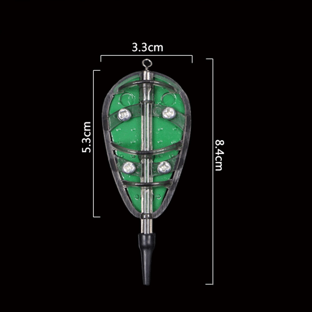 method feeder Fishing Feeder Quick Release Mould set Carp Terminal Tackle 4 Feeders and 2 Method Moulds 40g 50g 1 set