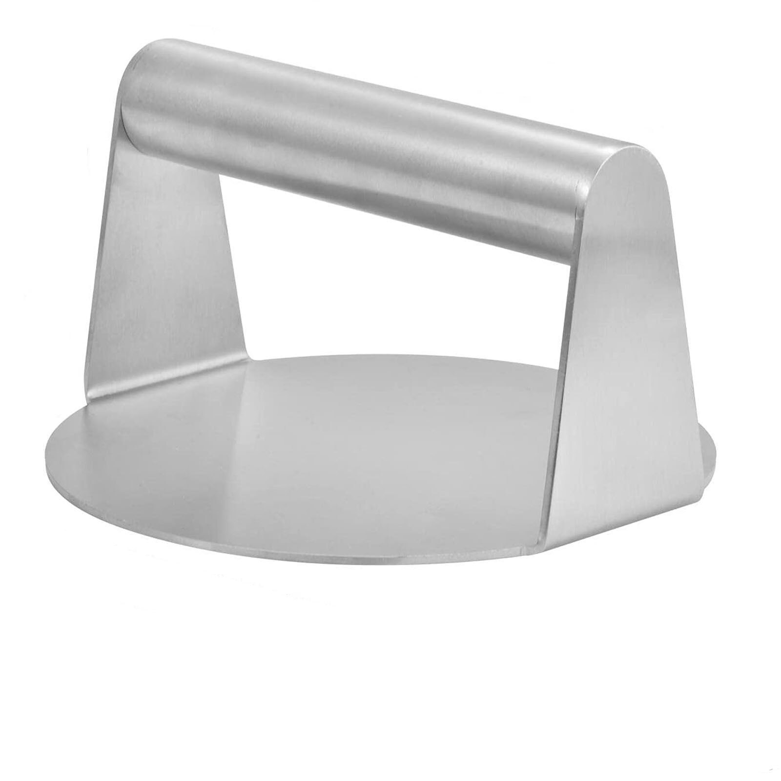 14.4cm Round Hamburger Press Stainless Steel Meat Press Manual Cake Press Burger Meat Compression Tools Kitchen Hamburger Tool