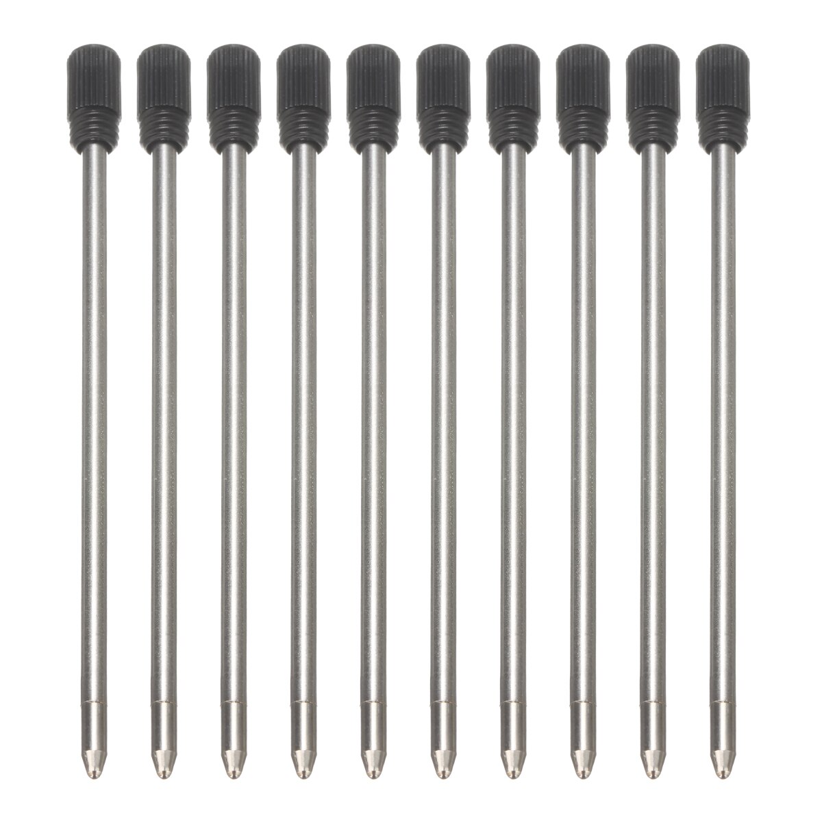 20 Piece Mini Ballpoint Replace Refill Pen 70mm Metal Element Black Ink Crystal Diamond Refill Pen School Student Supplies