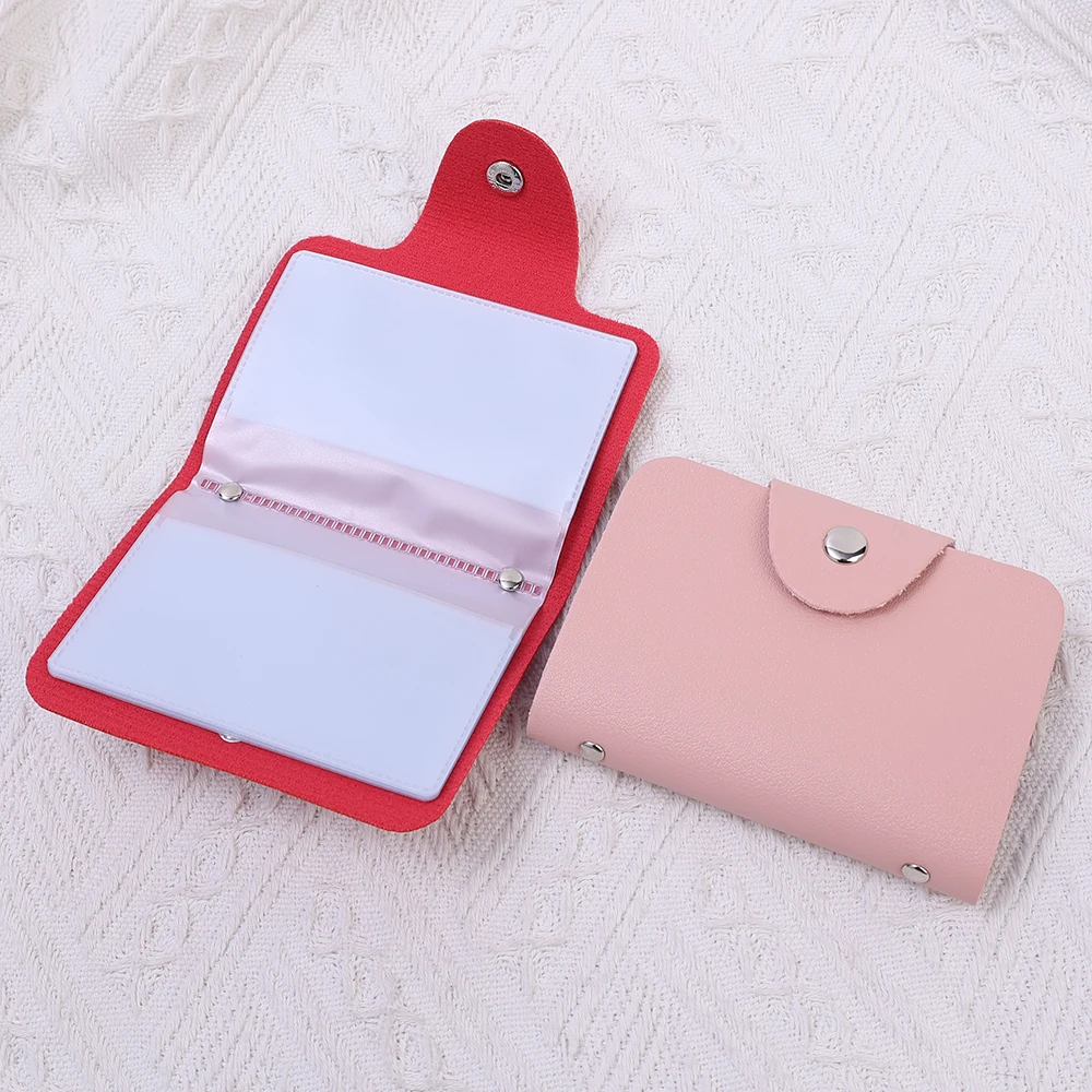 24 Bit Kreditkarten inhaber Business Bank Karten tasche pu große Kapazität Karte Bargeld Aufbewahrung sclip Organizer Fall ID Inhaber Tasche