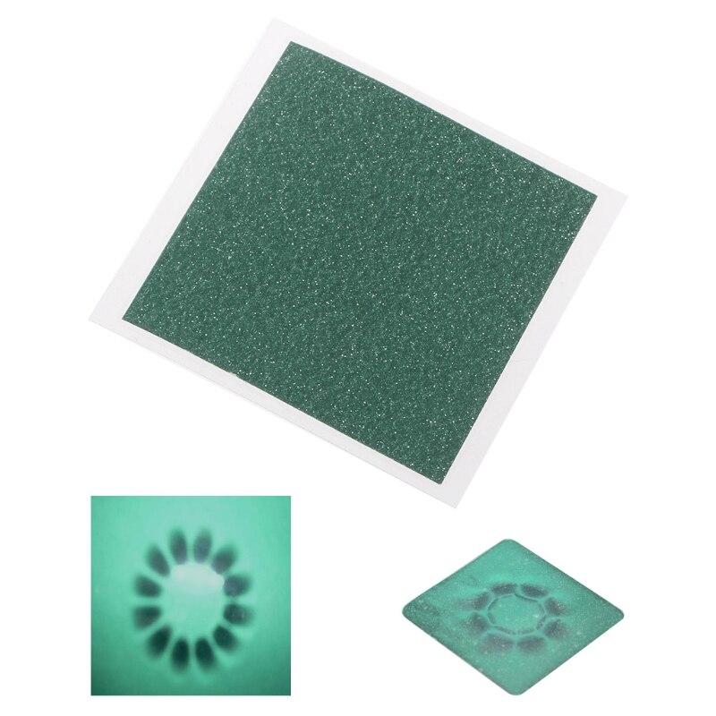 Magnetfält tittar film 50 x 50mm kort magnet detektor mönster display
