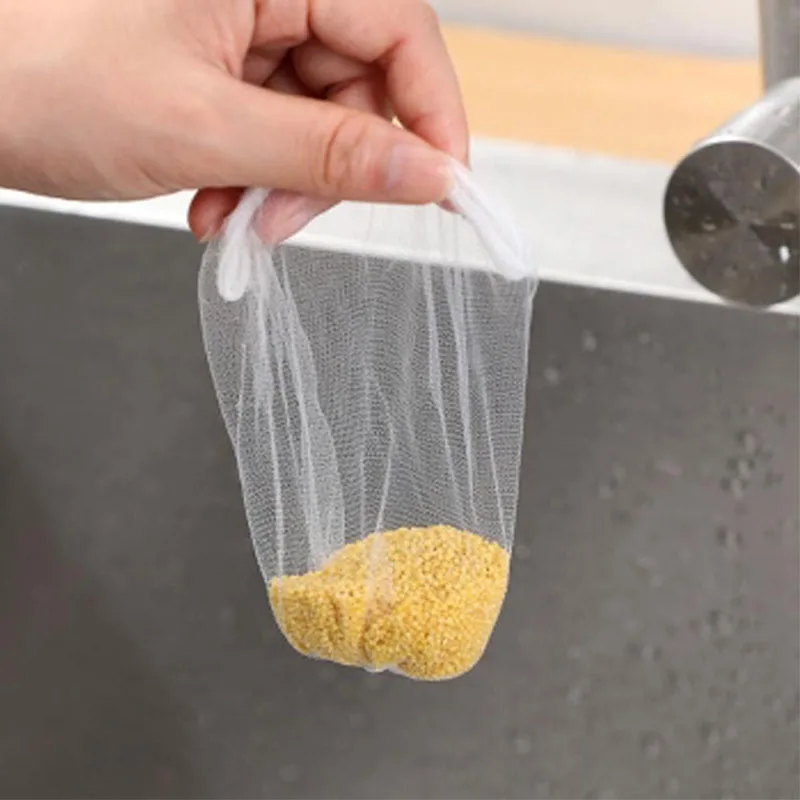 Pantalla de filtro para fregadero de cocina, pantalla de filtro para salida de aguas residuales, juego de 100 piezas