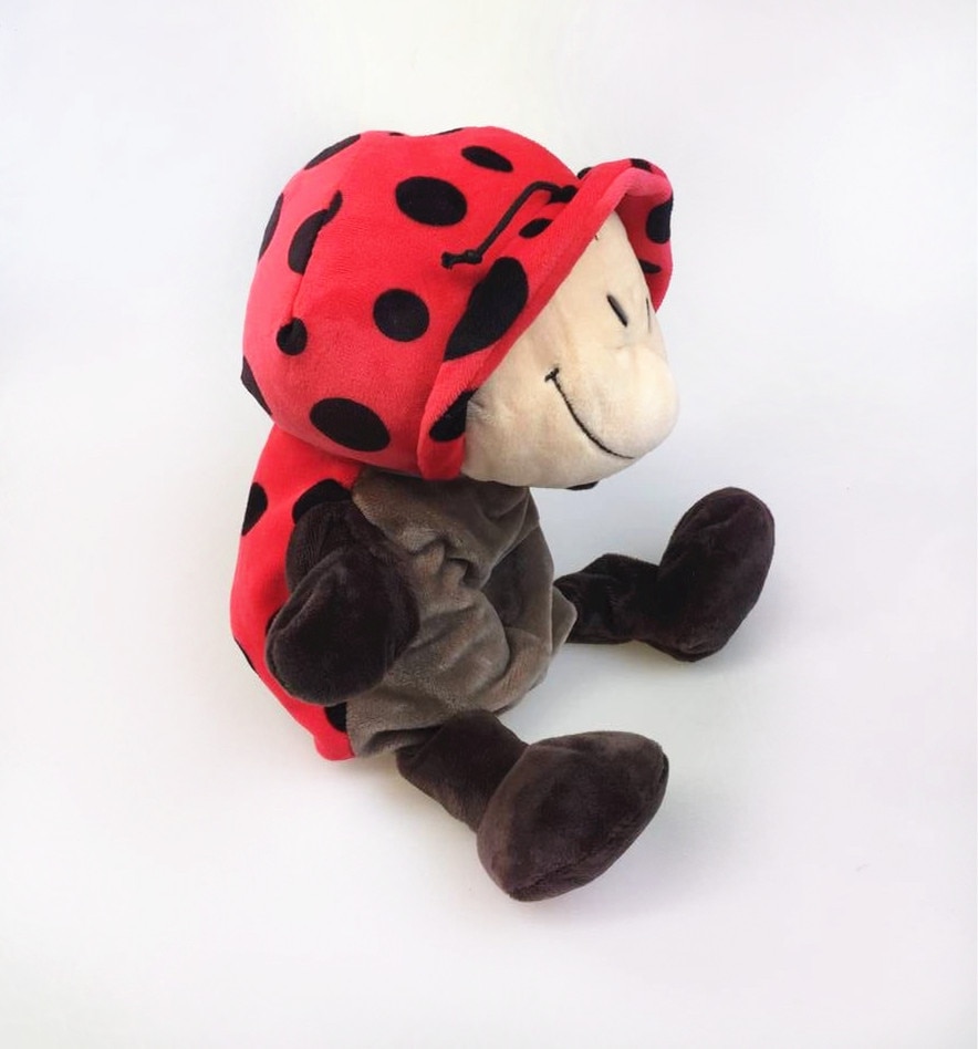 Nice Sexy Cute Cartoon Plush Daby Toy Nici Hippo Ladybug Wolf Giraffe Raccoon Crocodile Stereo Hand Puppet Daby Telling Story