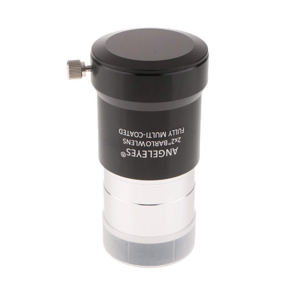 Telescoop Oculair Barlow Lens 2X Vergroting 2 Inch 4-Element Helder Beeld Multi-Coated Hd Paars Film