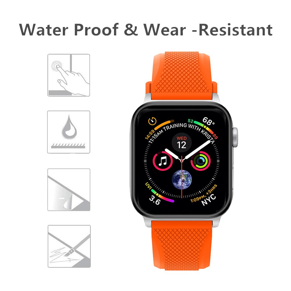 Apple watch 44mm serie 4 skærmbeskytter til apple watch serie 4 44mm 40mm 42mm 38mm watch glas beskyttende film beskyttelse