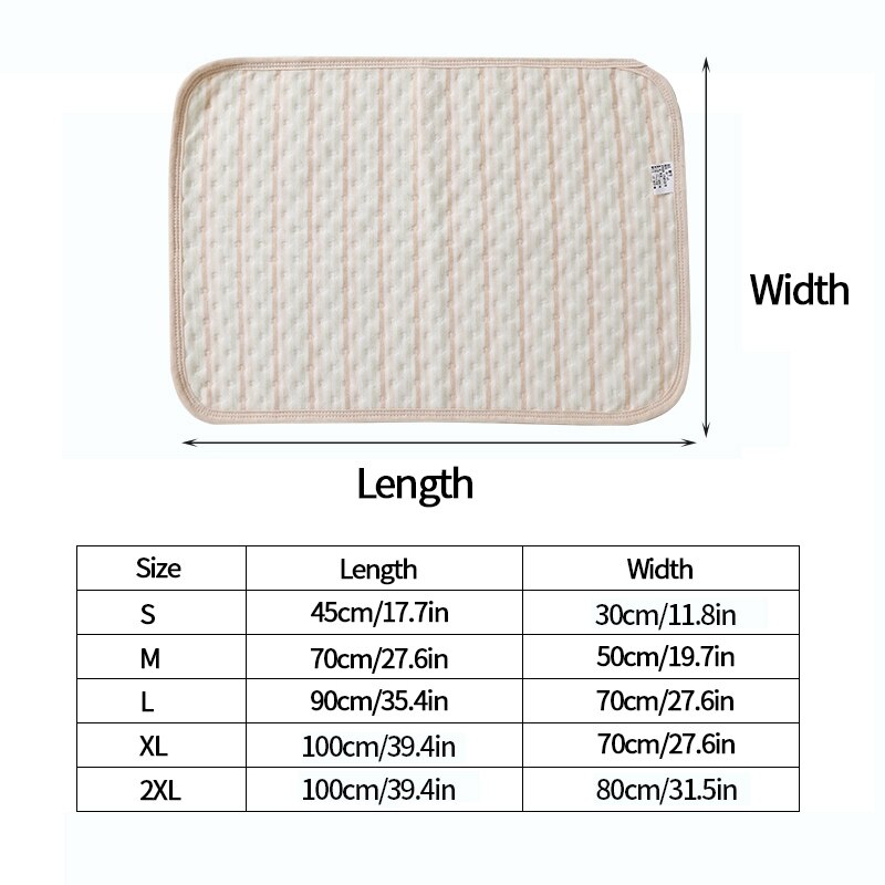 Couche imperméable pour animaux de compagnie, tapis d&#39;entraînement réutilisable pour chien, protection de l&#39;environnement, couverture de canapé respirant