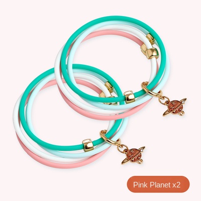 Meisjeshart volwassen muggenwerende armband paar buiten draagbaar anti-muggen artefact kinderen tegen muggen gesp: Groen 2 stuks