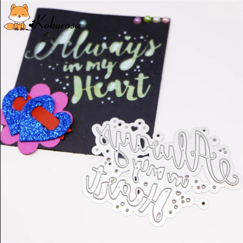Troqueles de corte Kokorosa troquelados de Metal Marco de encaje borde carta de vida etiqueta troquelado álbum de recortes en relieve plantilla decoración troqueles