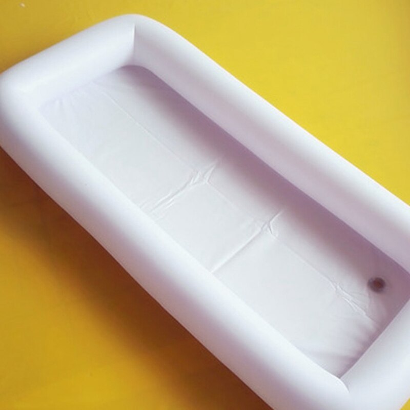 Gonfiabile aria sbarra di Ghiaccio Gonfiabile Rettangolo Bevande titolare Materasso Ad Acqua per le Tazze Piscina Galleggiante di Nuotata