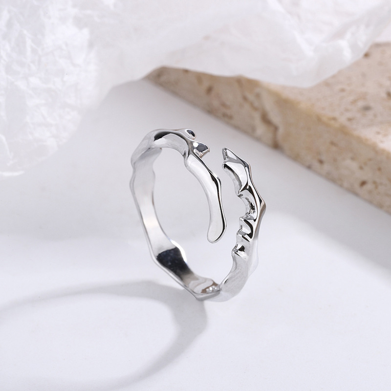 925 Sterling Zilveren Braamstruiken Rotan Esthetische Ringen Voor Vrouwen Bruiloft Verloving Sieraden Accessoires Gaabou