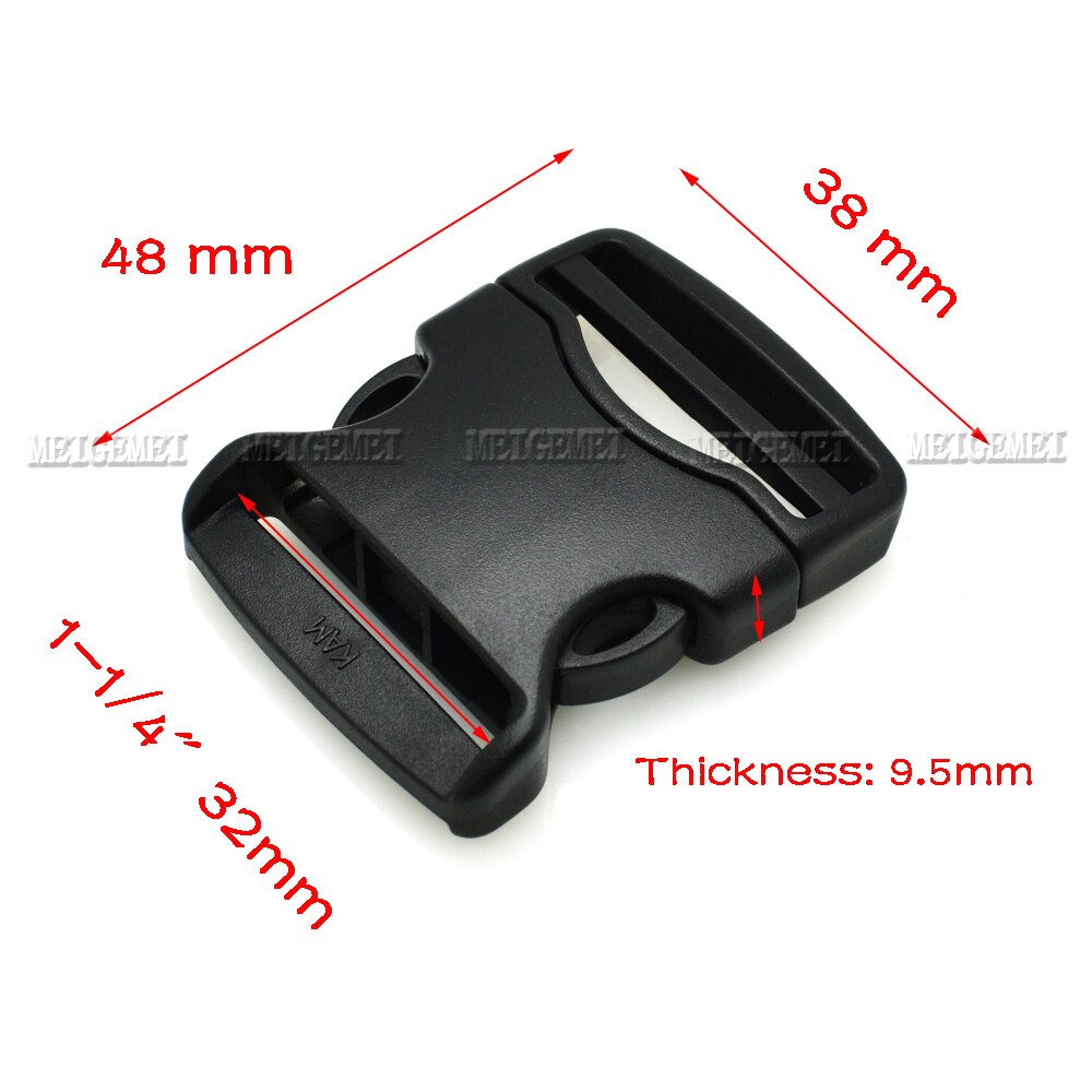 20mm 25mm 32mm 38mm 50mm Webbing Detach Buckle Belt Buckle Students Bags Luggage Travel Buckle Accessories: 10pcs / Antique Copper