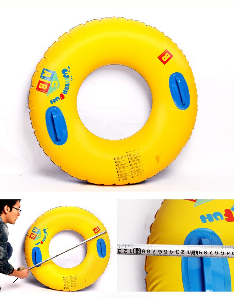 Water Sport Zwemmen Reddingsboei Ring Opblaasbare Float Zwemmen Veiligheid Reddingsboei Water Rescue Leven Ring Zwemtas Veiligheid Producten BI50LB: 90cm