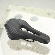 Bicycle Saddle Stainless Steel Rails Road Bike Seat Cushion MTB Bike Soft PU Leather Seat Parts For Shimano PRO Stealth Saddle