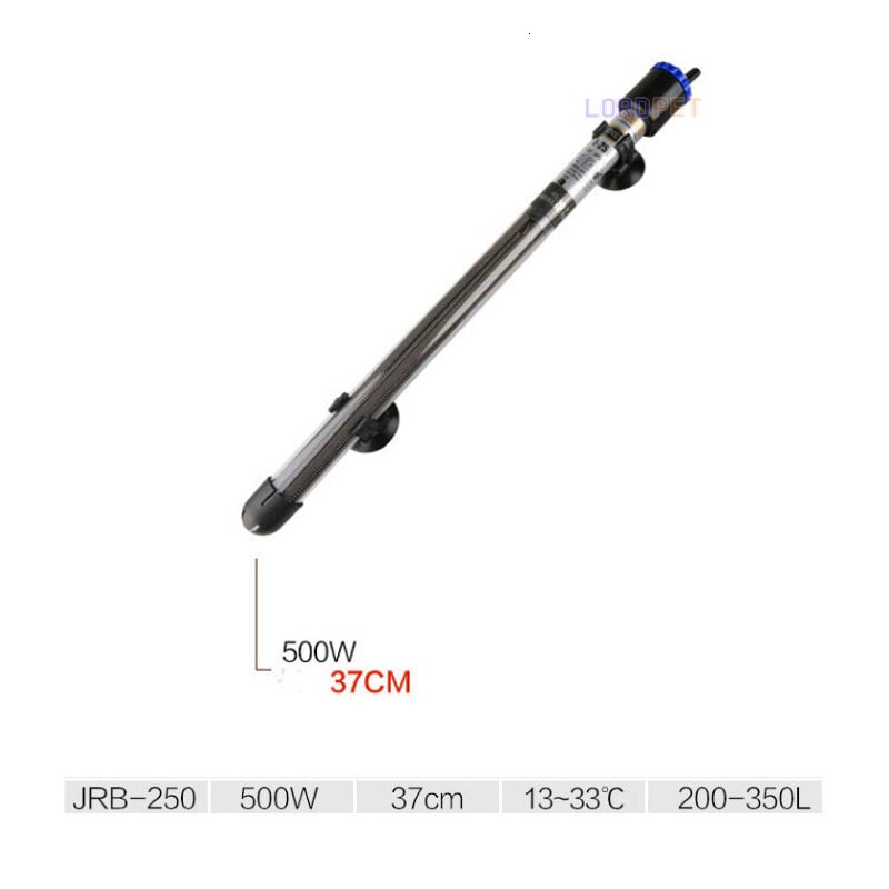Sunsun 100w 200w 300w 500w Submersible Heater Explosion Proof Glass Consant Temperature Control For Aquarium Water Tank: Red