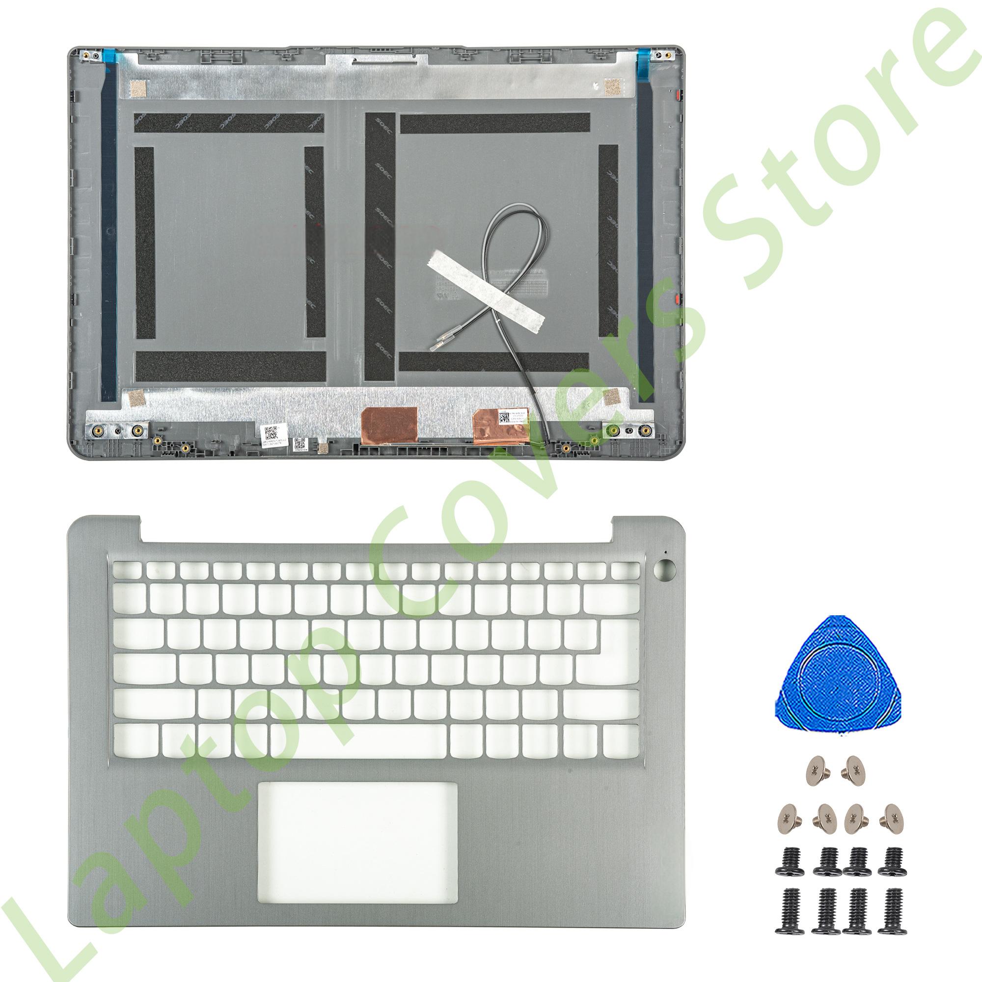 Case For Ideapad 3 15ALC6 15ADA6 3-15ITL6 Back Cover Bezel Palmrest Bottom case Touchpad Parts Silver color Replacement: GRAY