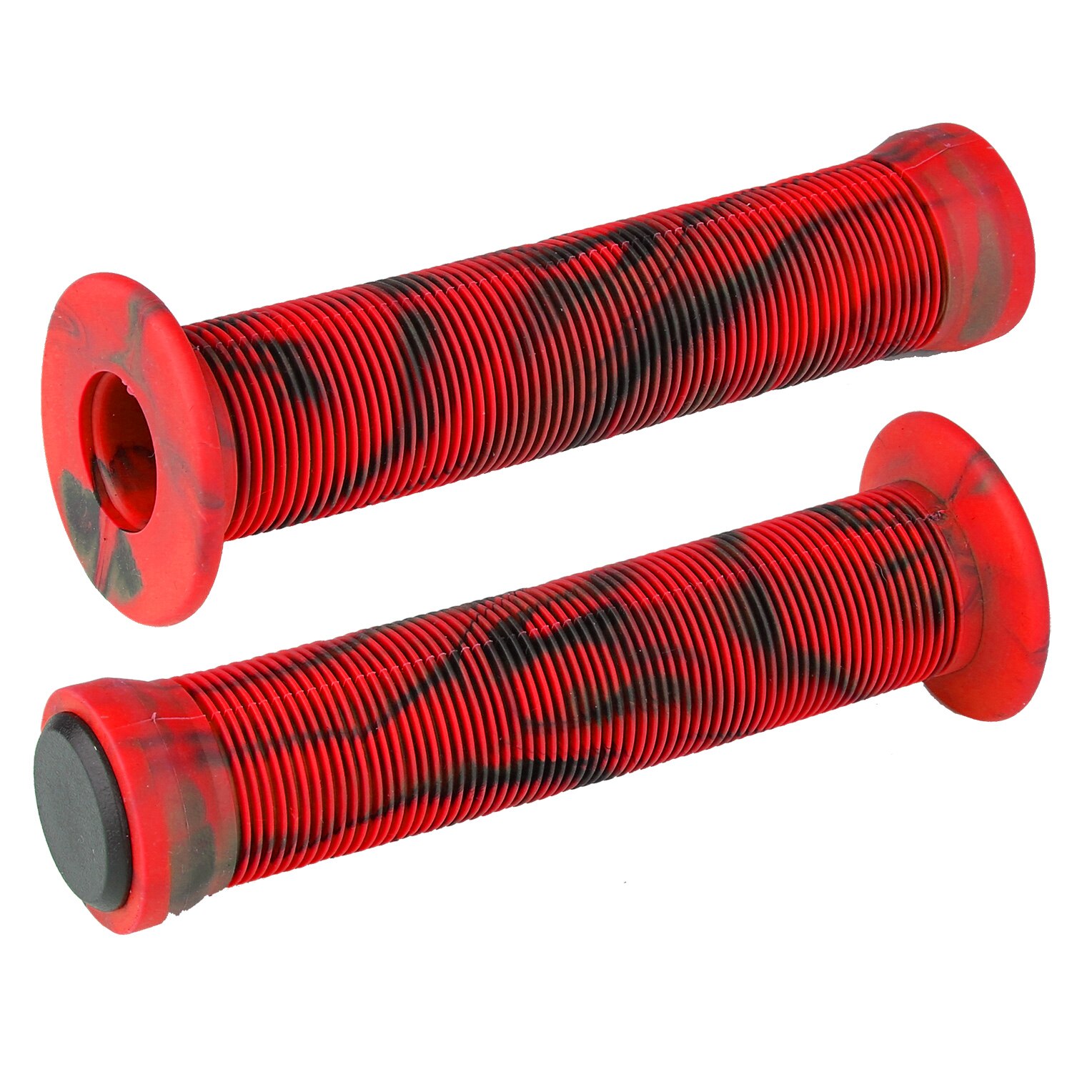 Pro Stunt Scooter Grips and BMX Bikes grips scooter Grips 145mm Soft Longneck Grips for scooter freestyle: Black and Red