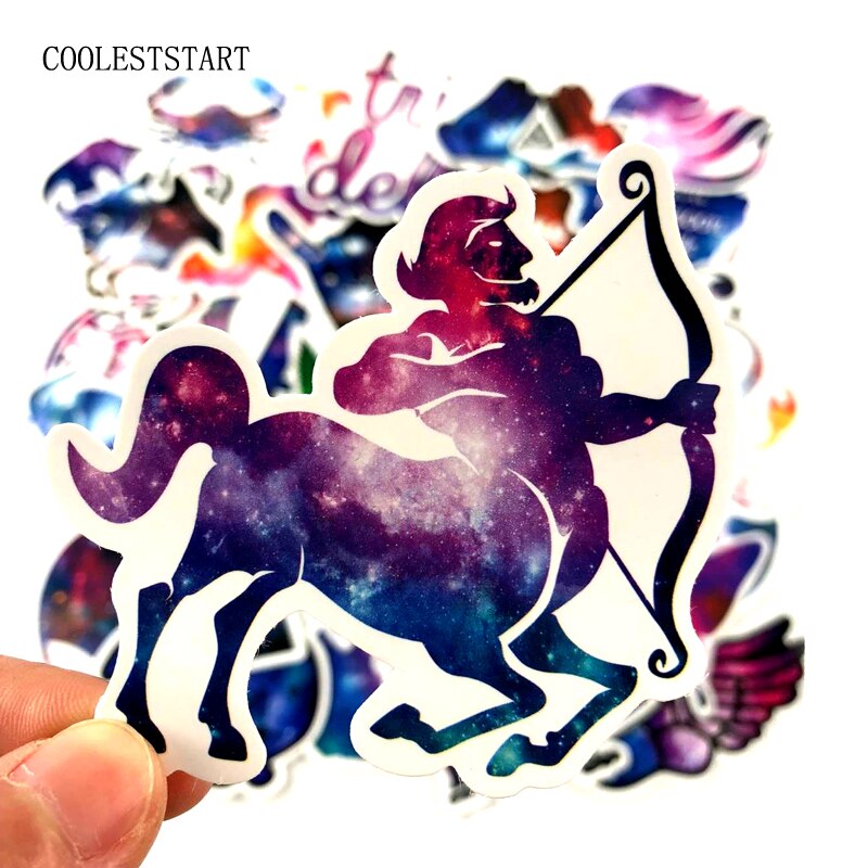 36Pcs Starry sky PVC Waterproof Wall Sticker on Laptop Luggage Skateboard Phone Motorcycle Refrigerator Stationery Stickers