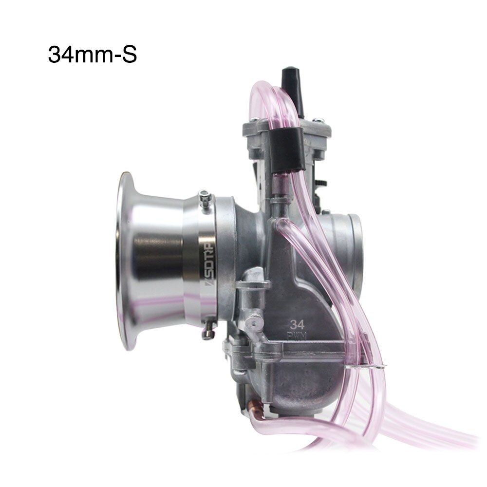 ZSDTRP-carburateur Keihin universel, disponible en 34, 36, 38, 40 et 42mm, pour moto, Scooter, quad, KTM 250cc, Shift Karts 2/4T: 34mm S