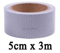 Self-Adhesive Solas Grade Marine Reflective Tape for Life-Saving Products Traffic Safety: 5cmx3m
