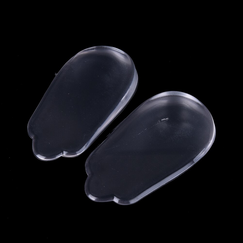 1 Paar Clear Silicone Ondersteuning Pad Voor Hoge Hakken Platvoeten Steunzolen Orthopedische Inlegzolen Corrector Voor Schoenen Vrouw Voeten Zorg