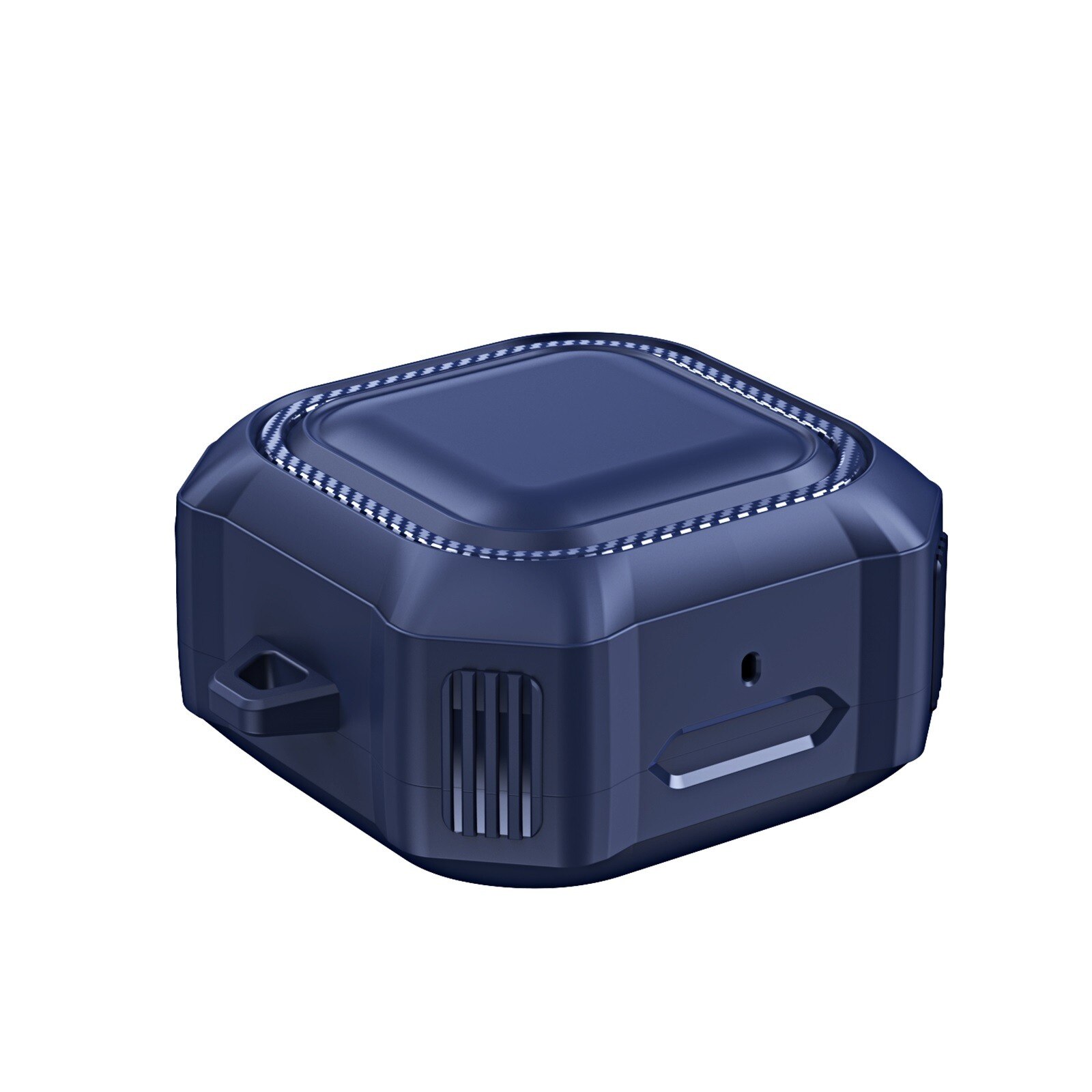 Funda protectora para auriculares Samsung Galaxy Buds 2, carcasa de TPU, Mini auriculares inalámbricos, caja de carga, funda dura: Azul