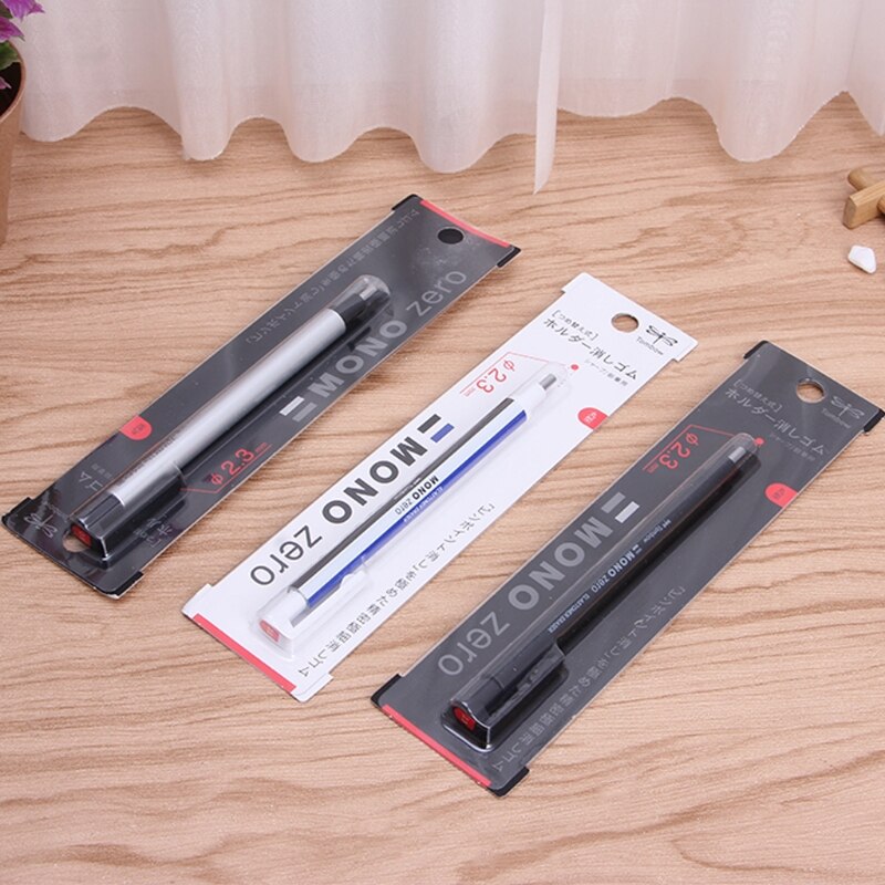Round Tip Eraser Refill Pack Ultrafine Pencil Rubber Perfect Revise Details