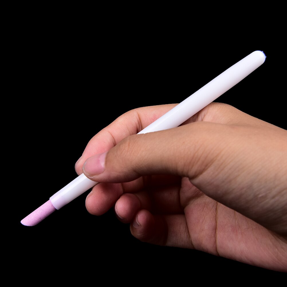 Lápiz para cutícula de piedra para cutícula, de cuarzo, para el cuidado de la manicura, 1 unidad