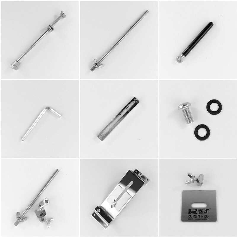 Ruixin pro affilacoltelli ad angolo fisso affilacoltelli professionale in acciaio affilatura accessori da cucina dispositivo di macinazione diamante