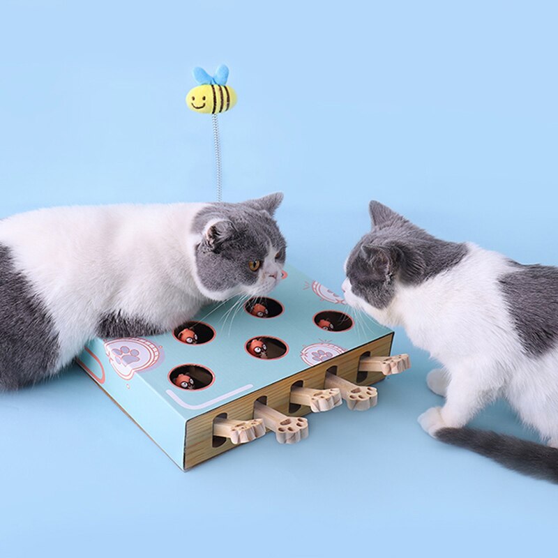 3 In 1 Cat Scraper Board Pet Interactive Fun Toys Cat Nail Scraper Scratching Pad Corrugated Pet Training Toys Supplies For Cats