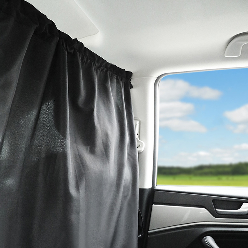 Car Isolation Curtain Sealed Taxi Cab Partition Protection and Commercial Vehicle Air-conditioning Sunshade and Privacy Curtain