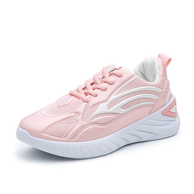 Lyserøde sneakers kvinder tennissko billige sportssko kvinder åndbare damesko zapatillas mujer tenis feminino: Lyserød / 7.5