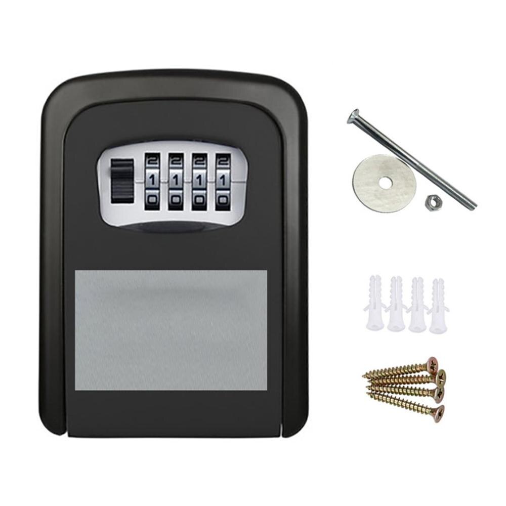 Ideal For Key Storage With A Large Storage Space Renovation B&b Password Key Box Storage Wall Key Safe Deposit Box: 2