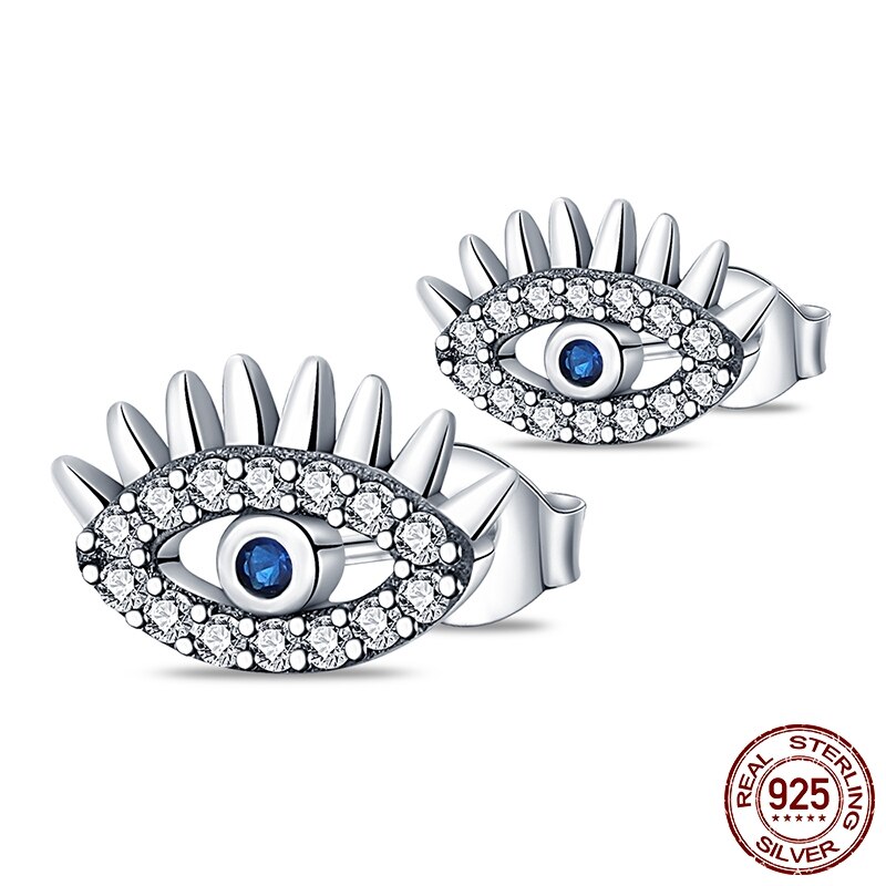 Mula 2022 Parel Oorbellen Voor Vrouwen Pendientes Plata 925 Leuke Kat Stud Oorbellen Zilver 925 Feather Dangle Oorbellen: STE026