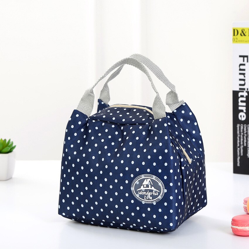 Neue Unisex Frauen Männer Tragbare Reise Thermische Isolierte Kühltasche Lunch Box Picknick Tragen OL Büro Schule Mädchen Kinder Tote beutel: 7