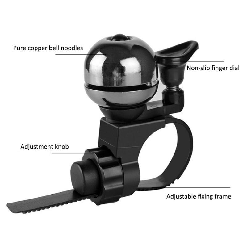 Retro Classic Bicycle Bike Bell Cycling Handlebar Ring Alarm Loud Sound Safety Cycling Handlebar Metal Ring Bike Bell