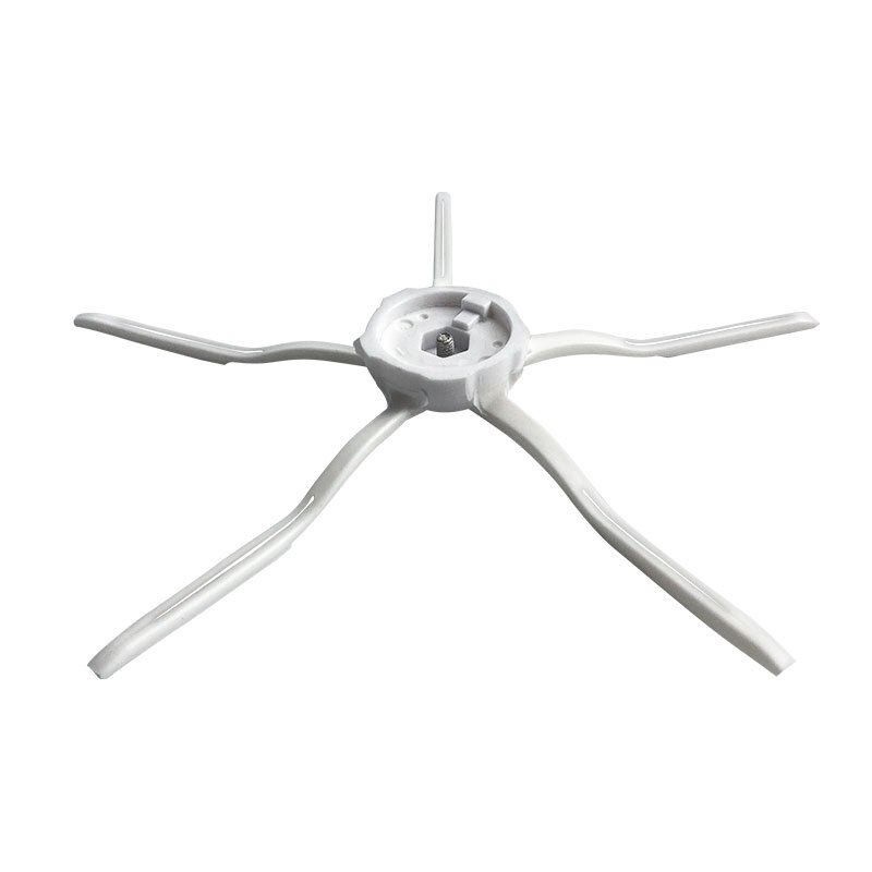 Cepillo lateral blanco de 5 brazos para Xiaomi MI Robot, piezas de aspiradora para Roborock S50, S51, S55, S5 MAX, S6, Xiaowa E35, E2, 2 uds.