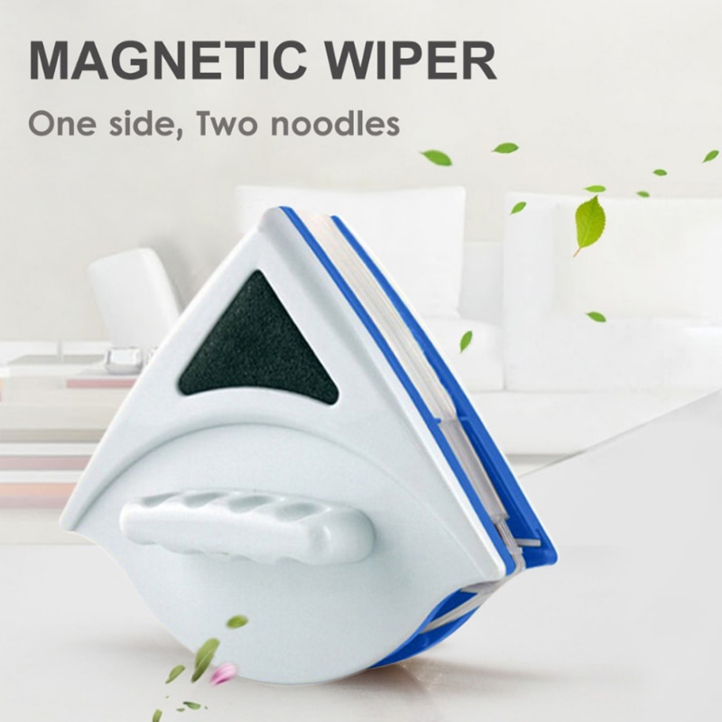 Handheld Double Side Magnetic Window Glass Cleaner Cleaning Brush for Home Car Washing Window Surface Brush Wiper Cleaning Tools