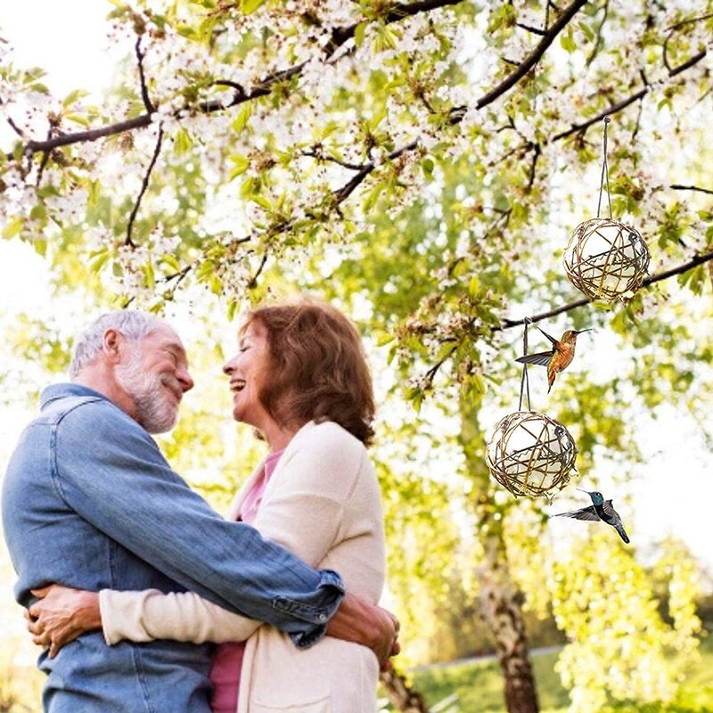 3 zestawy ptasie gniazdo stojak materiałowy-bawełniana piłka materiał tulić-zewnętrzny ptak ptasie gniazdo stacja robić budowy gniazd
