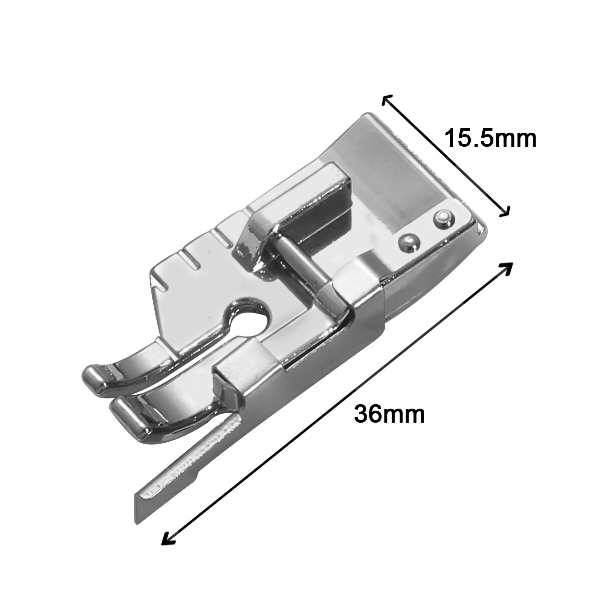 1/4 inch Patchwork Quilting Presser Foot with Edge Guide For Singer Brother Babylock Domestic Snap-on Sewing Machines