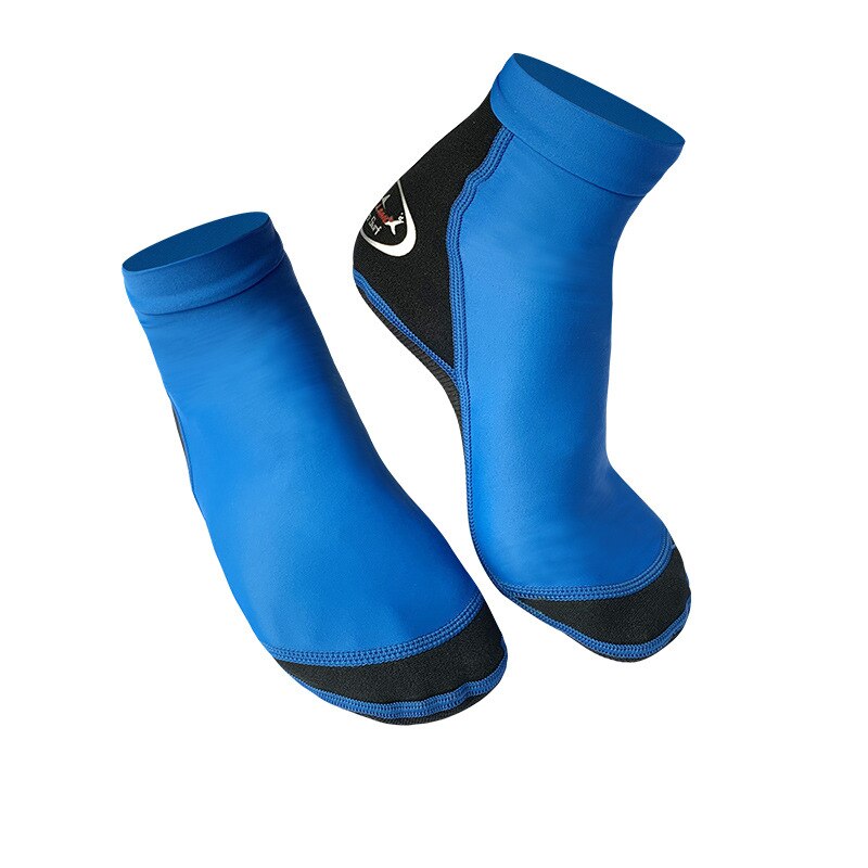 1.5MM chaussures de chaussette de plongée palmes de plongée pour la natation néoprène bottes de plage chaussette plongée en apnée surf prévenir les rayures: man blue / XL