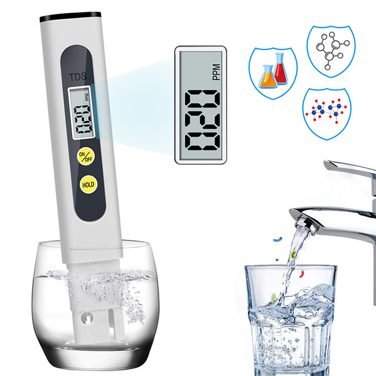 TDS Meter Digitale Water Tester 0-9990ppm Drinkwaterkwaliteit Analyzer Monitor Filter Snelle Test Aquarium Hydrocultuur Zwembaden