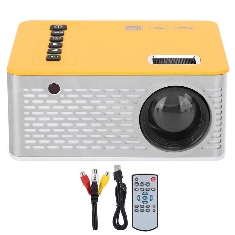 UC28D Projector Children LED Mini Portable Home Family Cinema Theater Wall TV 5V/2A 1920 x 1080 Home Projector 16: 9 projection
