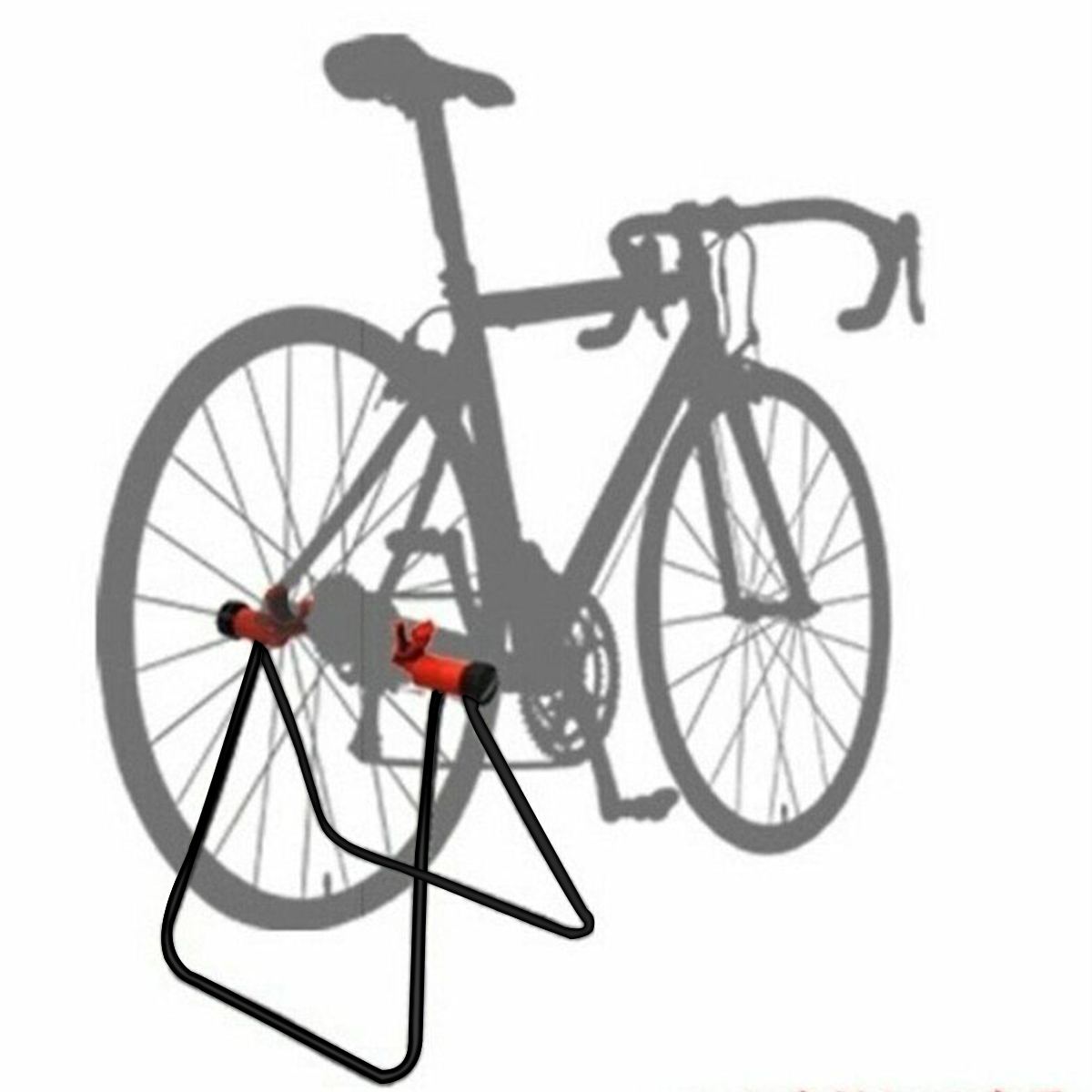 Steel Metal Adjustable Bike Hub U-shaped Repair Stand Mountain Bikes Support Rack Bicycle Accessories