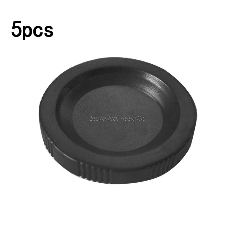 Lot de 5 capuchons anti-poussière ccd en plastique à monture c pour caméra de surveillance de film cctv, accessoires d'objectif