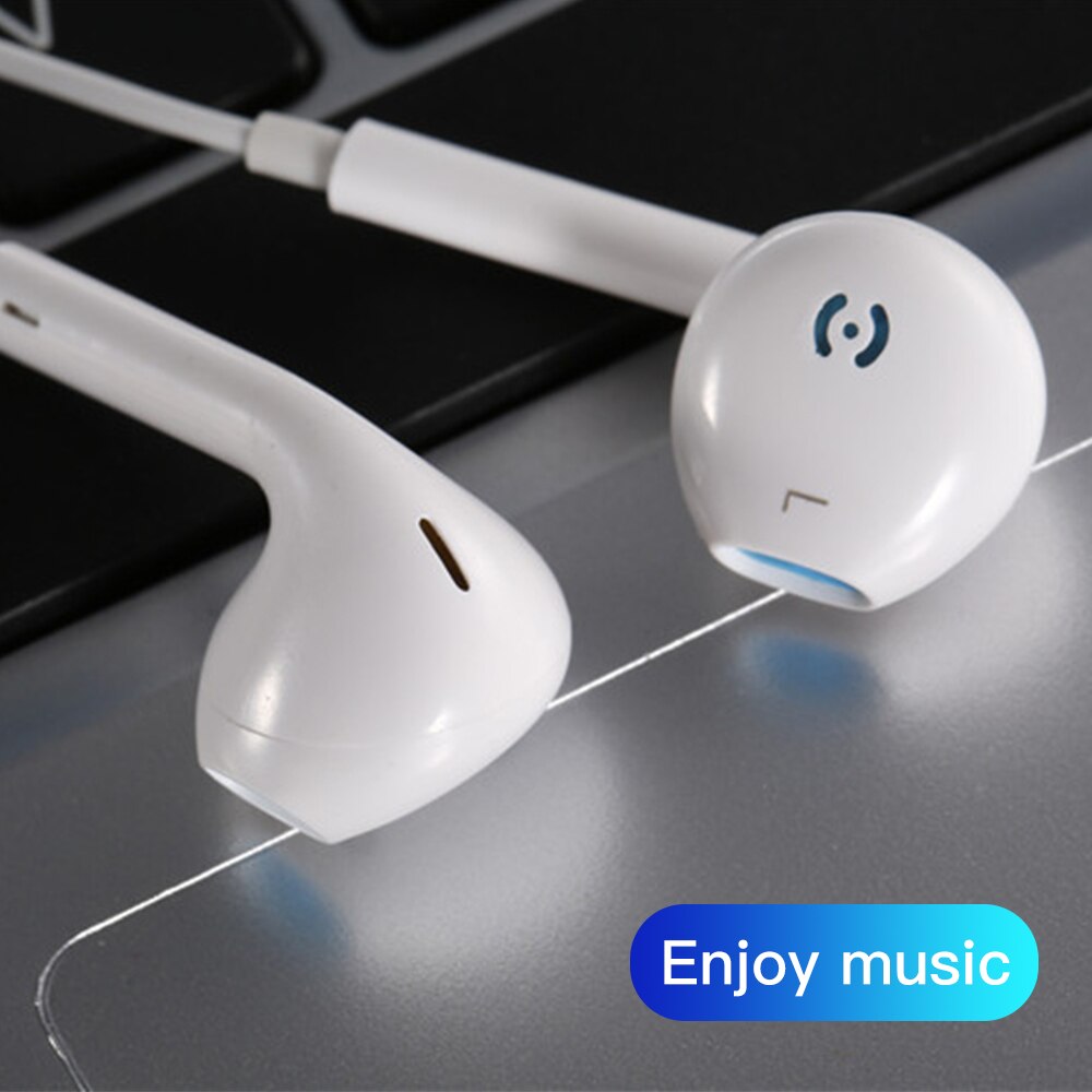 "Écouteurs Bluetooth avec Micro Contrôle Du Volume Casque pour Iphone 7 8 Plus X XR XS MAX 11 Pro Stéréo Écouteurs Filaires