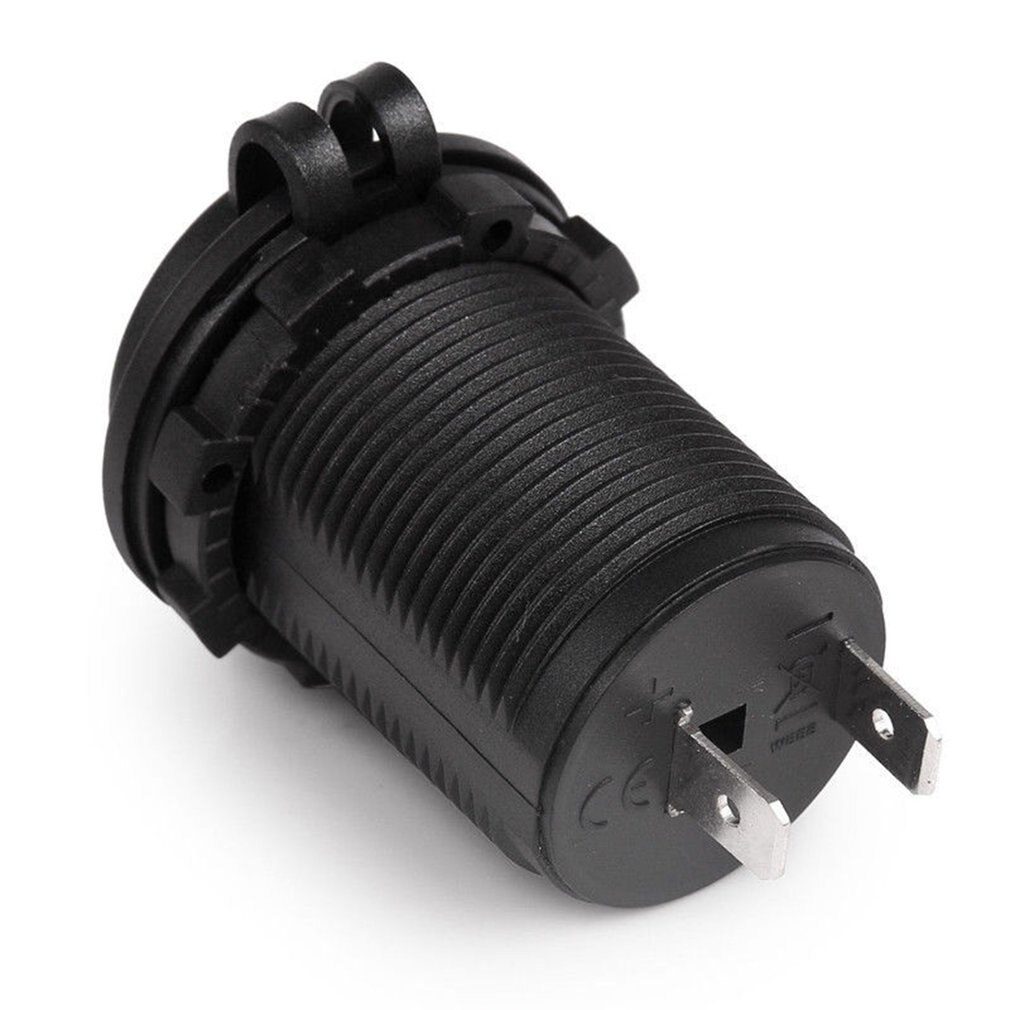 Waterdichte auto motorfiets motorfiets sigarettenaansteker stroomvoorziening stopcontact stekker stroomadapter geschikt voor 12-24v