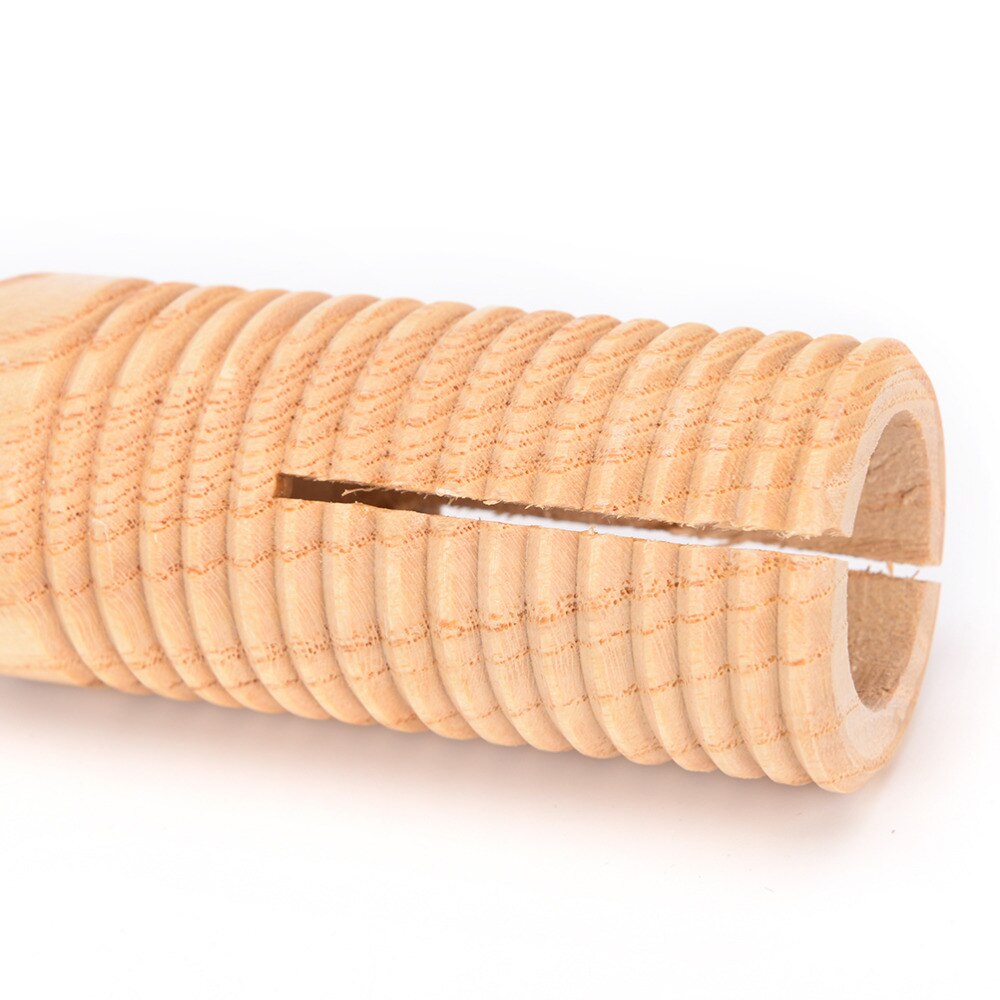 2 stk / sæt lydrør træ krage lydklang musikalsk percussion instrument legetøj musikinstrument