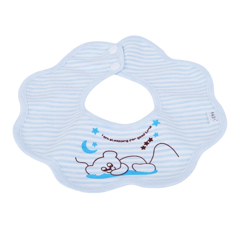 Dier Babyvoeding Biedingen Bebes Print 360 Graden Roterende Speeksel Handdoek Slabbetjes & Burp Doeken Katoen Bod