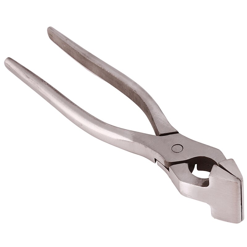 Alicates de ajuste de borde de cuero, pinza aplanadora para bolso, alicates para fabricación de bolsas de cuero, herramientas manuales de bricolaje, Alicates de sujeción fija,