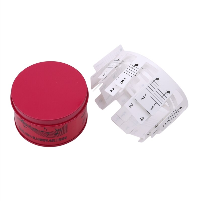 Transparent Piano Sticker 88 Key Piano Keyboard Sticker Electronic Keyboard 88 Key Piano Stave Note Sticker For Piano Keys